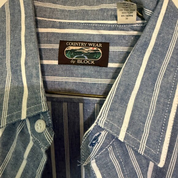 new country wear by block mens shirt - Picture 3 of 3